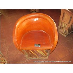 IMPORTED AUTHENTIC HAND CRAFTED EQUIPALES CHAIR