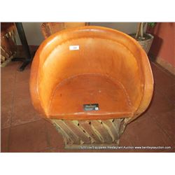 IMPORTED AUTHENTIC HAND CRAFTED EQUIPALES CHAIR