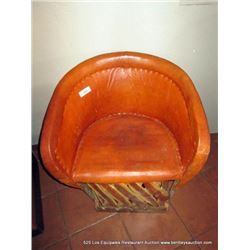 IMPORTED AUTHENTIC HAND CRAFTED EQUIPALES CHAIR
