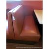 Image 1 : DINING BOOTH SEATS 7X MONEY