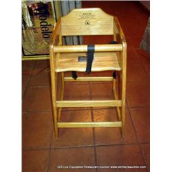 WOOD CHILD'S HIGH CHAIR