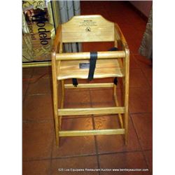 WOOD CHILD'S HIGH CHAIR