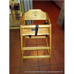 WOOD CHILD'S HIGH CHAIR