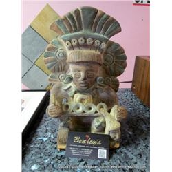 DECORATIVE MAYAN FIGURINE
