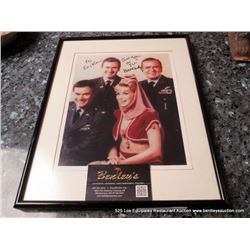 FRAMED SIGNED PICTURE "I DREAM OF JENIE"
