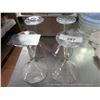 Image 1 : LOT: GODIVA MARTINI GLASSES 4X MONEY