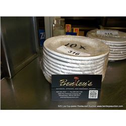 LOT: SAUCERS 10X MONEY