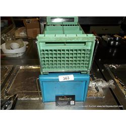 LOT: SILVERWARE TRAYS 2X MONEY