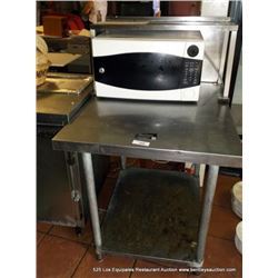 STAINLESS PREP TABLE