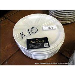 LOT: PLATES 10X MONEY