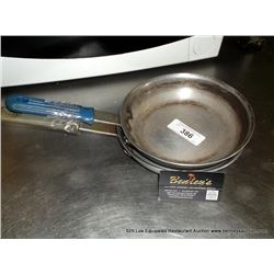 LOT: FRYING PANS 2X MONEY