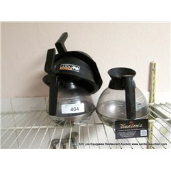 LOT: COFFEE POTS 2X MONEY