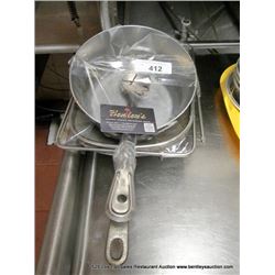 LOT: PAN, STRAINER, SERVING SPOON 3X MONEY