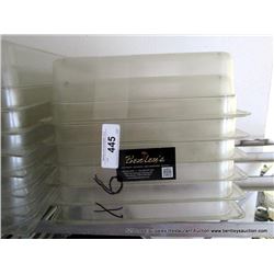 LOT: PLASTIC PANS 6X MONEY