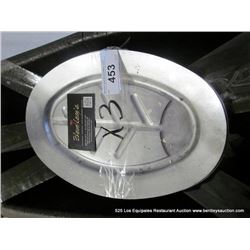 LOT: METAL PLATTERS 3X MONEY