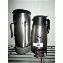 LOT: METAL PITCHERS 2X MONEY