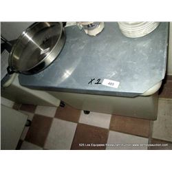 MOBILE PLASTIC BIN: FLOUR