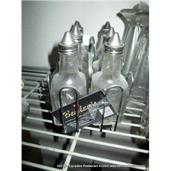 LOT: OIL & VINEGAR BOTTLES