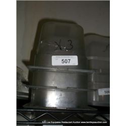 LOT: PLASTIC FOOD CONTAINERS 3X MONEY