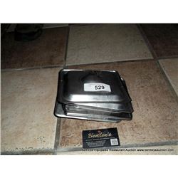 LOT: METAL CONTAINER LIDS 5X MONEY