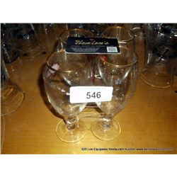LOT: STELLA ARTOIS BEER GLASSES