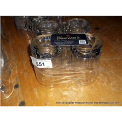 LOT: BEER GLASSES 4X MONEY