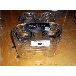 LOT: BEER GLASSES 4X MONEY