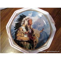 HEAR ME GREAT SPIRIT FINE PORCELAIN PLATE V3240