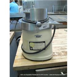 VALMONT CH-1002 COMMERCIAL FOOD SHREDDER (print sequence:) 512728