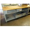 Image 1 : BUTCHER BLOCK TABLE (print sequence:) 514230