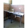 Image 1 : STAINLESS 2-WELL SINK W/ TABLE