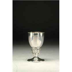 English Silver Goblet, Omar Ramsden, London, 1936...