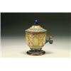 Image 1 : Doulton Lambeth Stoneware Isobath, c.1889...