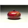 Image 1 : Bernard Moore FlambÈ Tobacco Jar and Cover, c.1910...