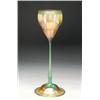 Image 1 : Tiffany Favrile Glass Floriform Vase, c.1899...