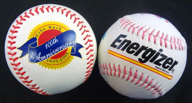 2 baseballs