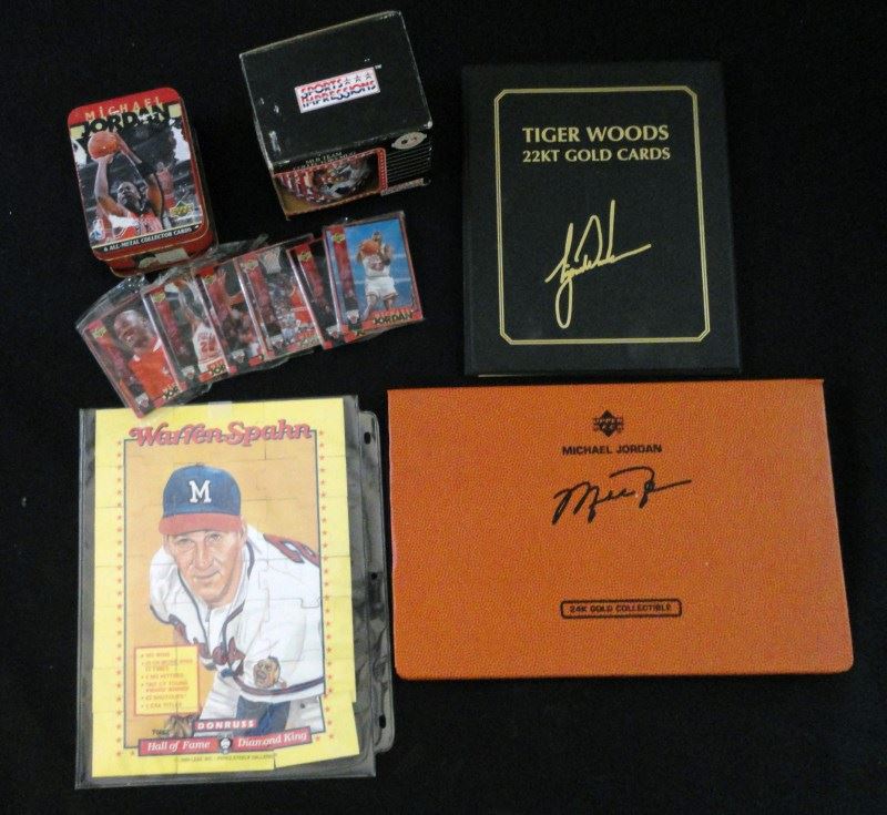 michael jordan 24k gold card upper deck