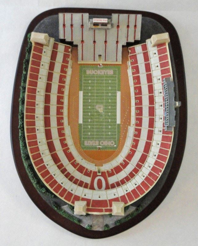 Danbury Mint Ohio State Buckeyes Ohio Stadium Football The Horseshoe Model OSU