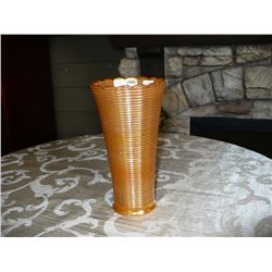 Peach Luster Vase