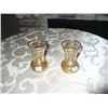 Image 2 : Gold Rim Vases set of 6