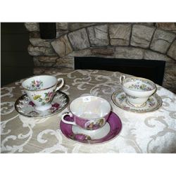 Cups n Saucers 3 sets