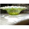Image 2 : Fenton Vasiline Opalescent Art Green Basket