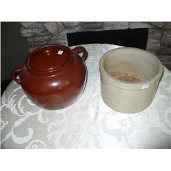 Bean Pot / Crock 1/2 gallon