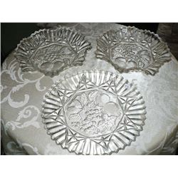 Retro Pattern Glass 3pcs