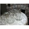 Image 1 : Fancy Clear Glass Items 5pcs