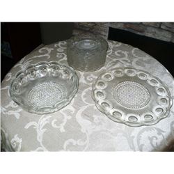 Serving Bowl & Platter / Dessert Plates (12)