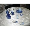 Image 2 : Blue Glass Holland Items 6pcs