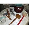 Image 1 : Vintage Kitchen Utensils w/ Crock