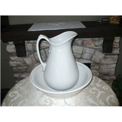 Pitcher n Wash Basin Royal Ironstone ware