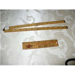Wooden Measuring Sticks (2)
